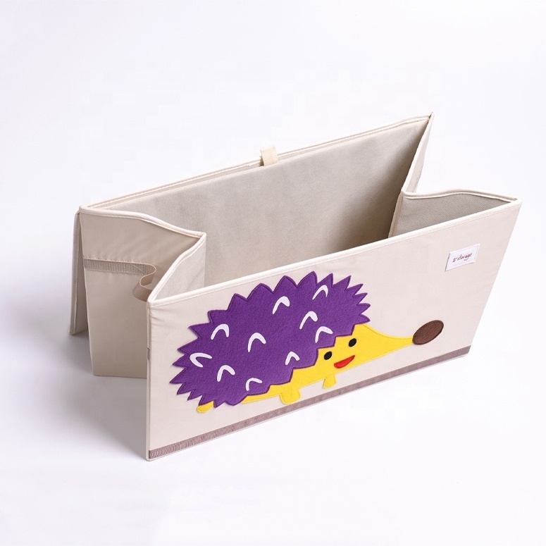 Customize Foldable Storage Box With Lid Storage Box Lid Novel Design Factory Price Cute Pattern Toys Organizer