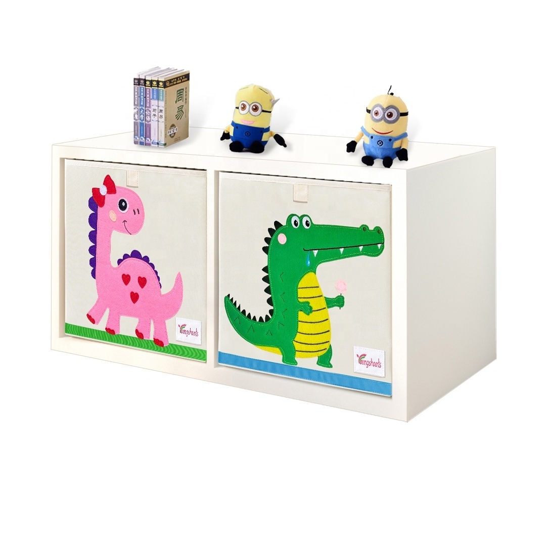 Minimum Order Quantity Cube Storage Boxes Household Items Fabric Storage Box Toy Organizer Kids Storage Organizer