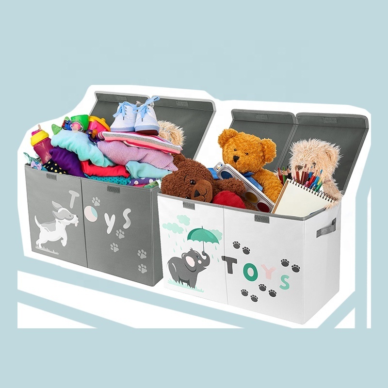 Large Capacity Removable Dividers Box Bin Storage Factory Manufacturer Children Toy Storage Box Household Box Large Storage