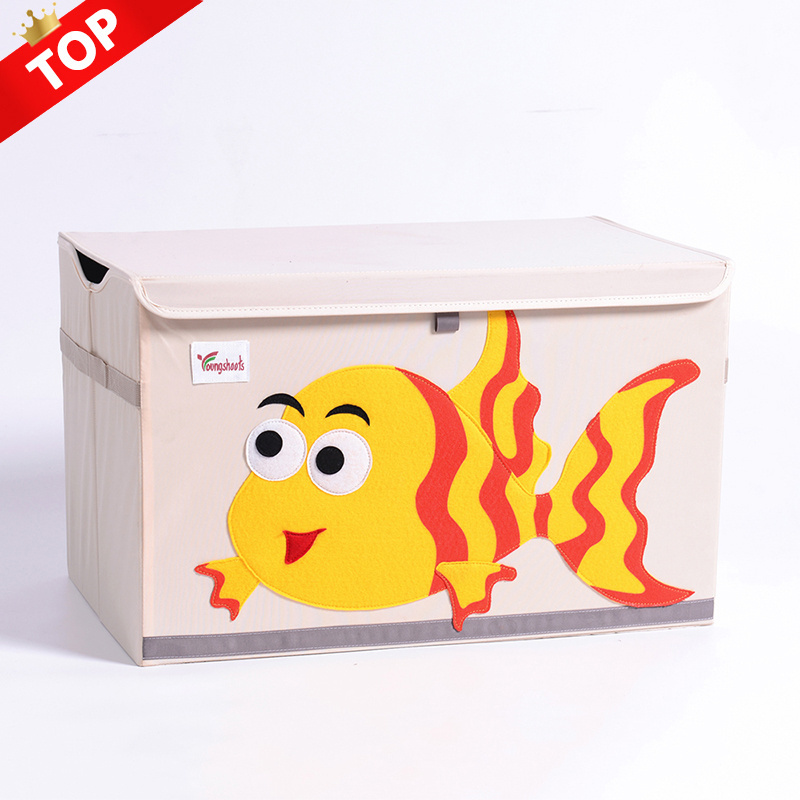 Wholesale New Design Household Items For Living Room Foldable Storage Box Child Toy Storage Organizer Cabinet