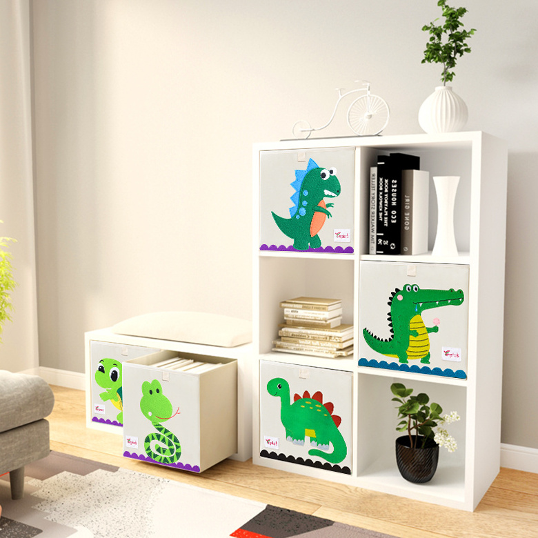 Big Supplier Hot Selling 2 PCS/Set Dinosaur Toy Storage Chest for Boys & Girls