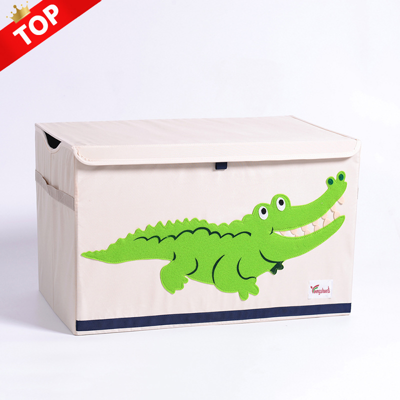 Wholesale New Design Household Items For Living Room Foldable Storage Box Child Toy Storage Organizer Cabinet