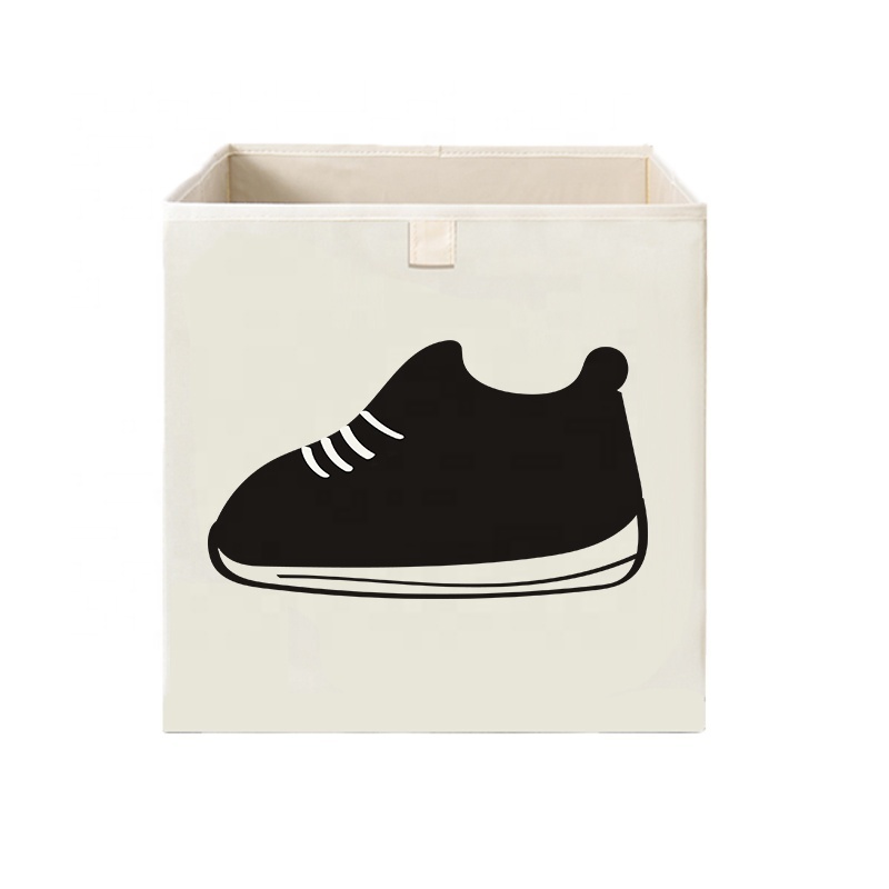 Customized Minimalist Character Design Digital Printing High-quality Oxford Cloth PP Board Bedroom Shoe Storage Household Items