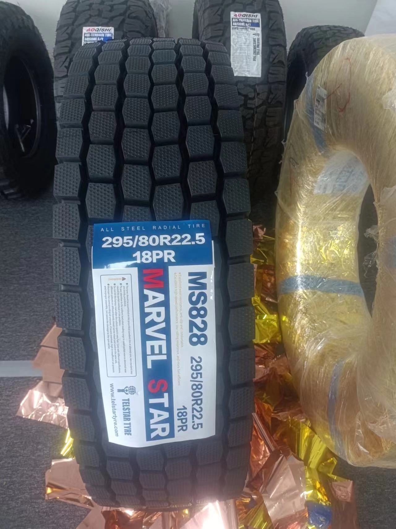 China Roadone brand truck tire manufacturer 385 65 22.5 and radial truck tyre wholesale 11r225 295 75 225 31580r225 tbr tire