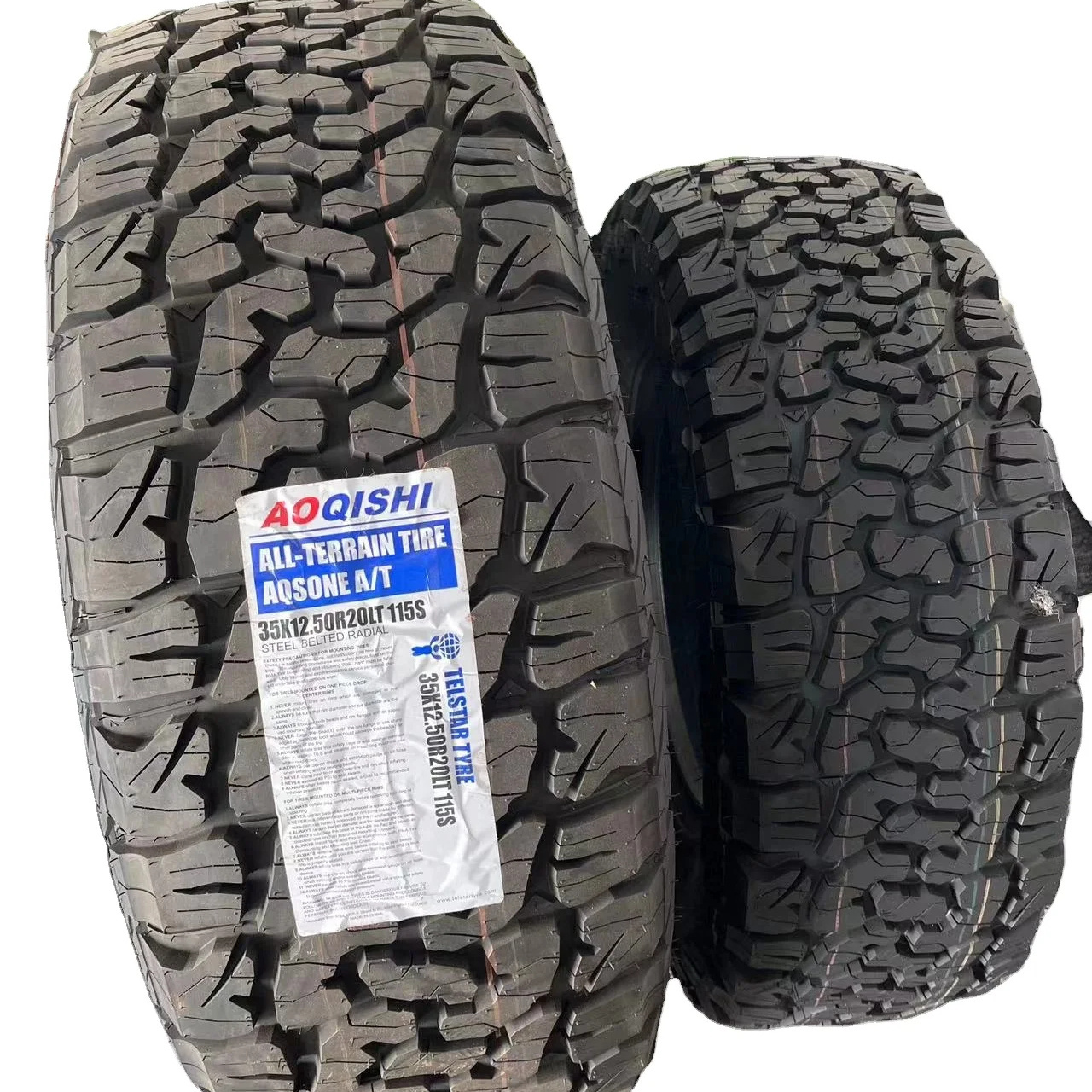 AOQISHI factory New design A/T tire BAJA KING A/T 10PR M+S All-terrain tyre LT265/70R16