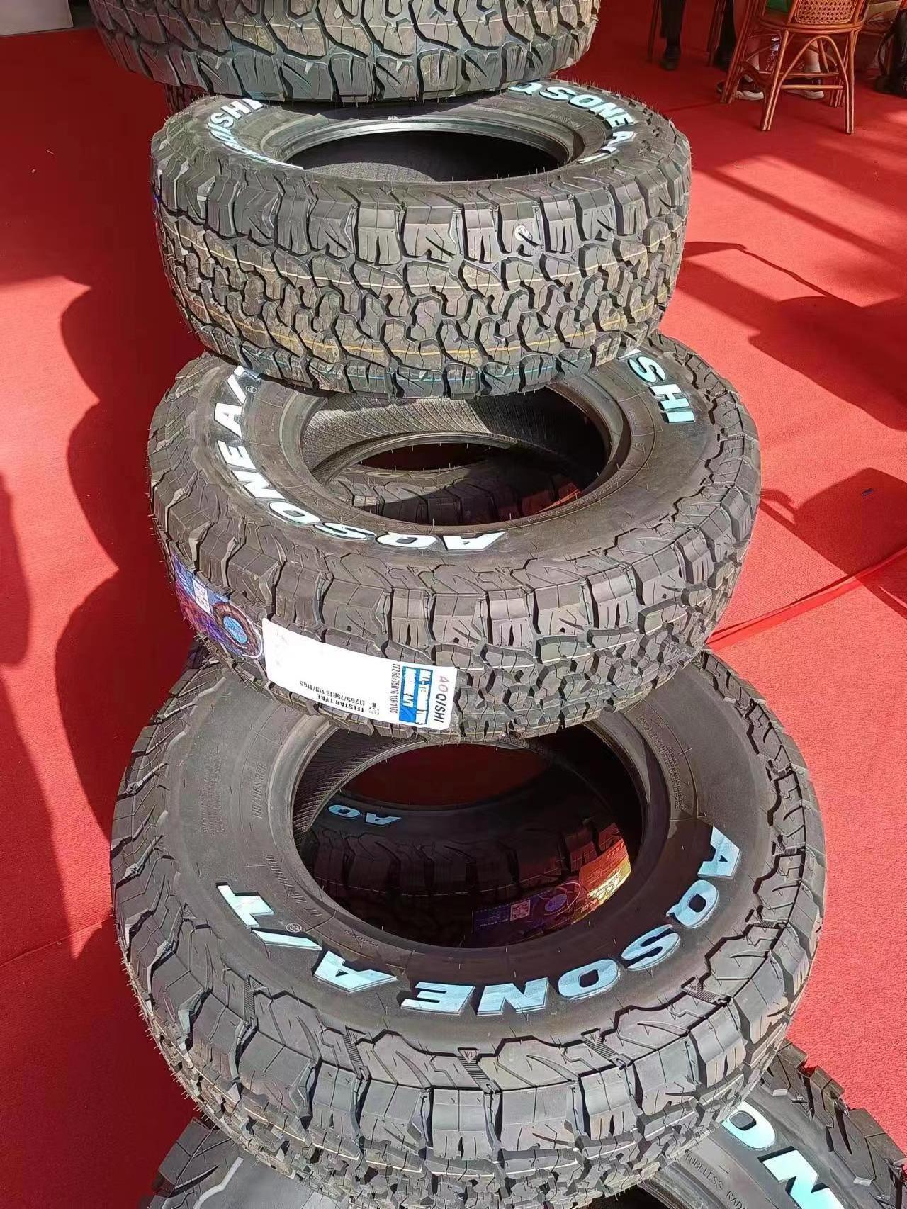 AK3 AOQISHI brand  high quality off road 4x4 AT/MT TIRES 265/70R17 P285/50R20 112T  P275/55R20 all terrain tyres with good price