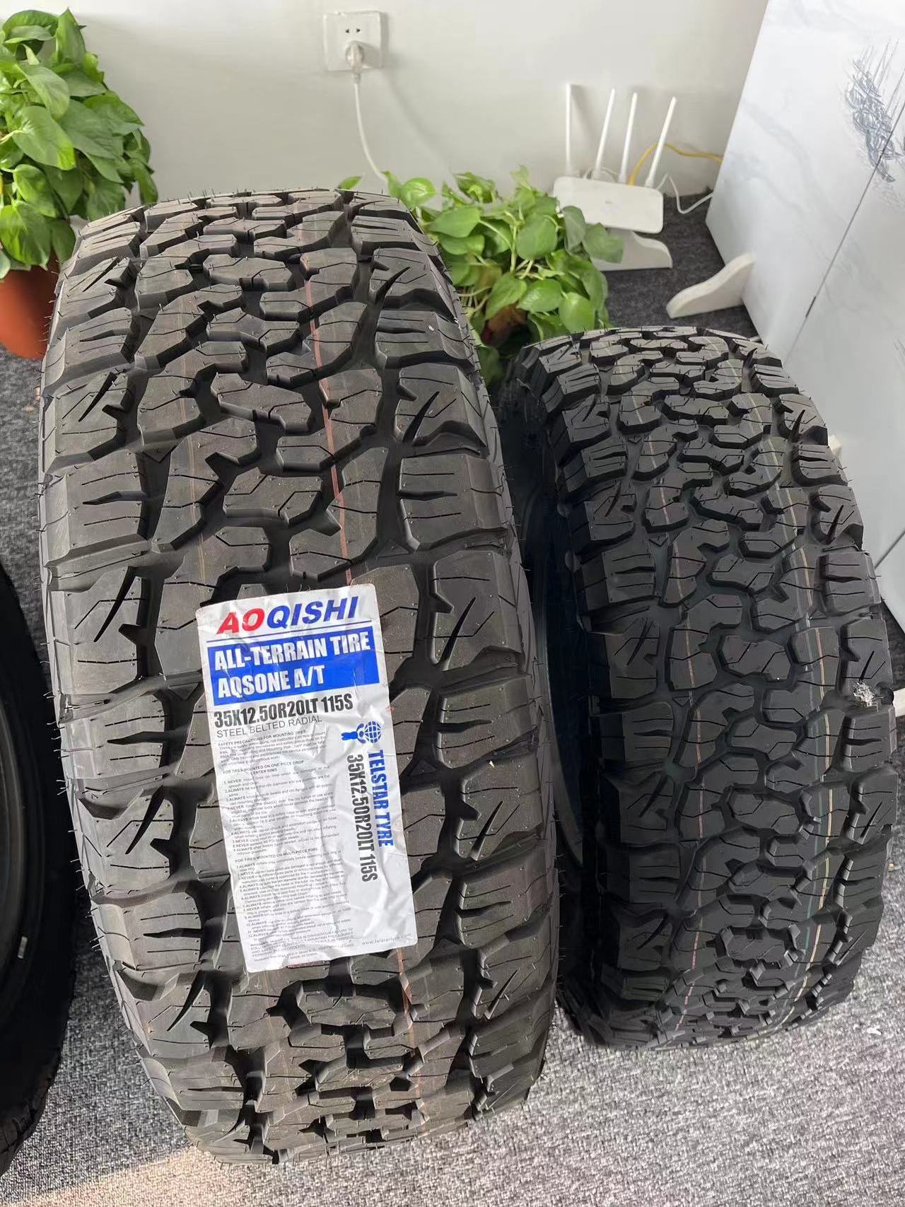 AOQISHI Brand tyre pcr tire CAR TIRE P275/55R20 LT 275/60R20 P285/65R17 P245/75R17