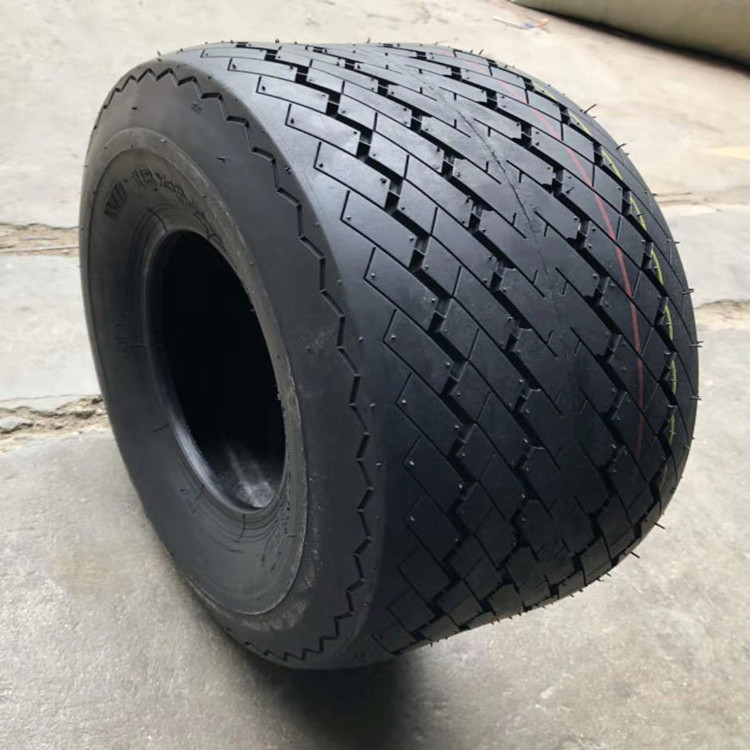 Outstanding Quality Solid 24X10.5-10 20x10-10 Rubber Golf Cart Tires