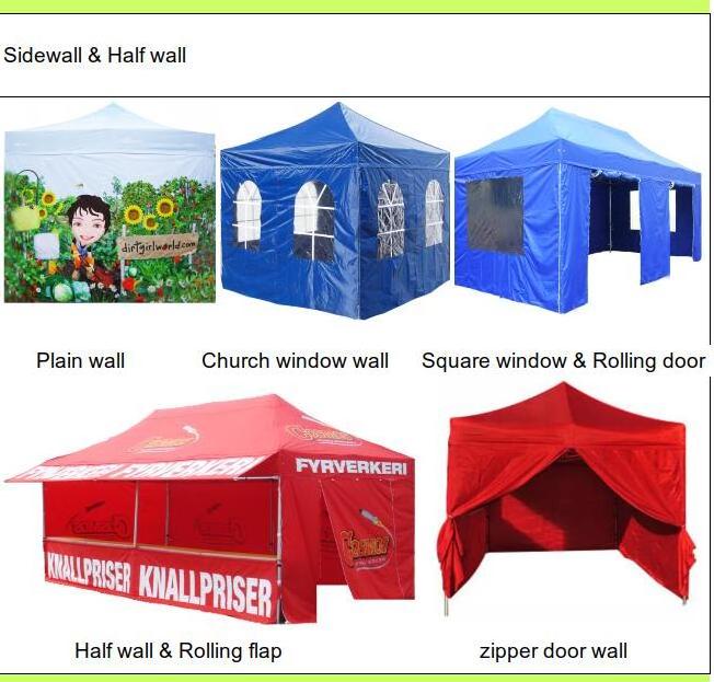 Trade Show Tent Camping  Aluminum frame gazebo Advertising  Folding Pop Up Custom Gazebo Canopy folding tent Custom printing