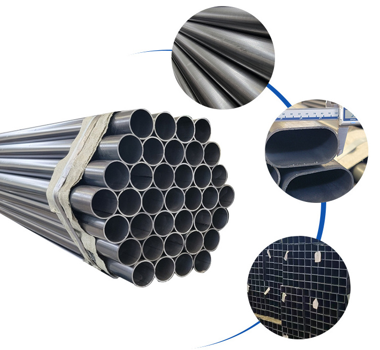 Wholesale Low Price resist oxidation GB JIS ASTM Pipe Q195 Q235 Q355 Carbon Steel welded tube Pipe