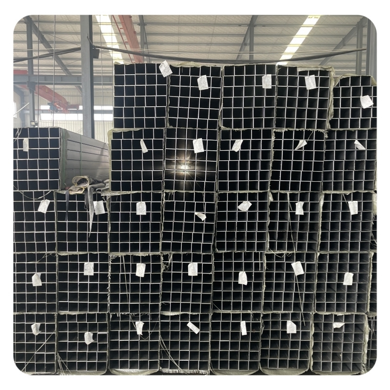 Professional Manufacturer Welded  square tubing carbo steel  hollow section square black steel tube With Good Price