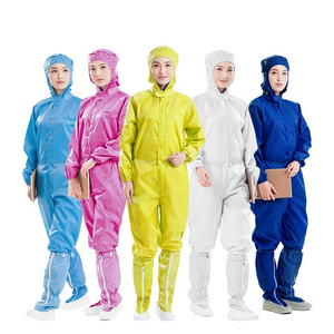 Professional producing Industrial Antistatic Coverall Garment Unisex Design Washable Suit AEsd Cleanroom Smock