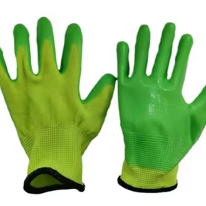 Wholesale Anti-Cut Anti-Slip Anti-Impact Nitrile Gloves for Kids and Youth Foam Rubber Coated Garden Gloves for Children