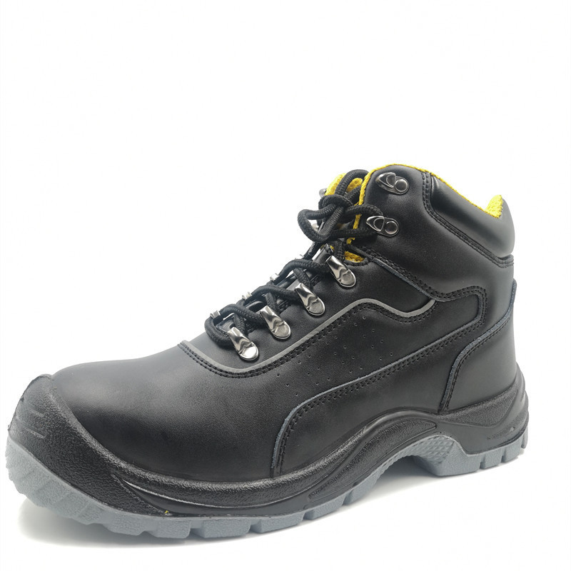 Wholesale Steel Toe Men Safety Shoes oil resistant non slip safety boots anti static work shoes puncture proof