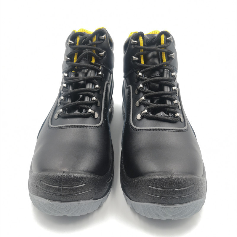 Wholesale Steel Toe Men Safety Shoes oil resistant non slip safety boots anti static work shoes puncture proof