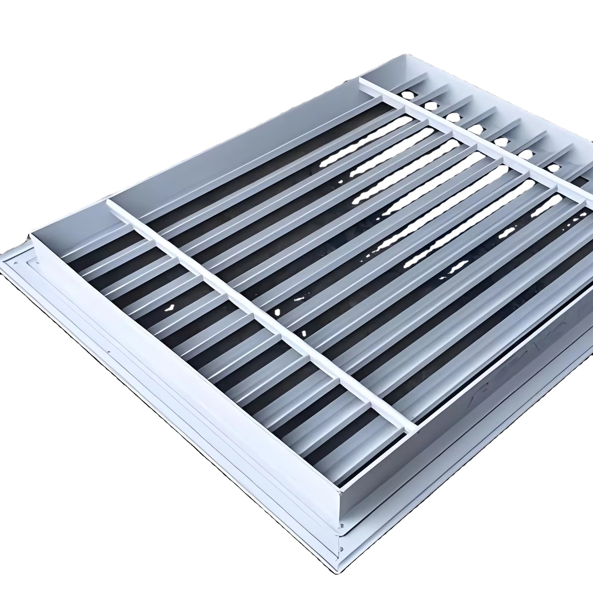 High Quality 1-4Ways Air Register Ventilation Air Vent Adjustable Air Outletaluminium louver For HVAC System