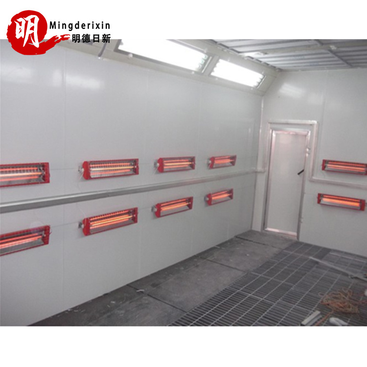 2023 NEWEST  CE Approved New Design Infrared Heating Car Spray Paint Booth for Sale