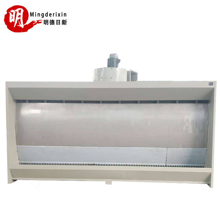 Factory Low Price  Full stainless water curtain recovery cabinet paint spray booth water rain curtain  system