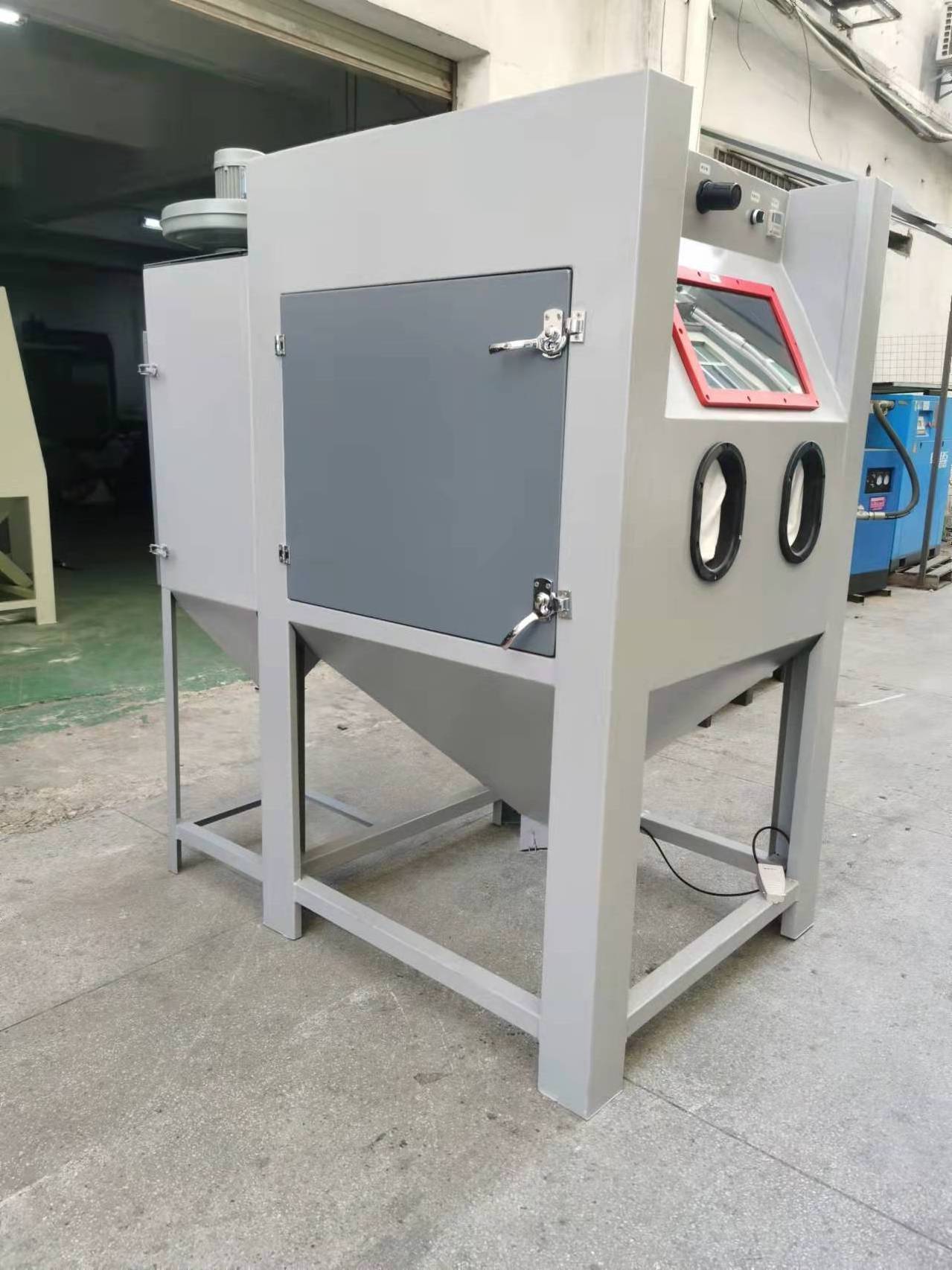 LOW price Wet sandblasting machine dustless manual wet sand blasting cabinet water vapour sandblasting machine