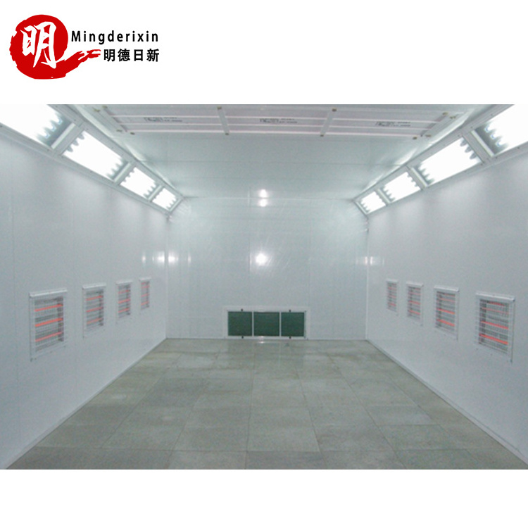 2023 NEWEST  CE Approved New Design Infrared Heating Car Spray Paint Booth for Sale