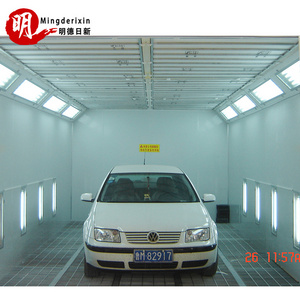 2023 NEWEST  CE Approved New Design Infrared Heating Car Spray Paint Booth for Sale