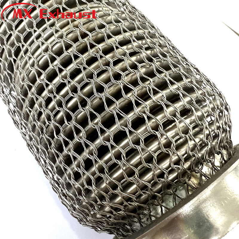 stainless steel 304High Quality Stainless steel pipes wiremesh  motorcycle exhaust pipe Universal Fishing Exhaust Flexible Pipe