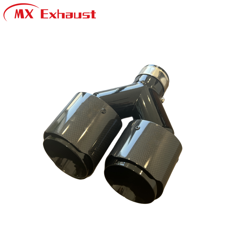 Car Exhaust Tip Carbon Fiber Tailpipe Muffler Multicolor Stainless Steel End Tips - Buy Carbon Fiber Tail Tips