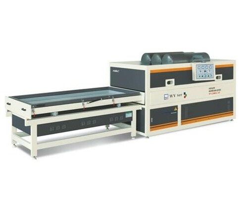 Woodworking Machinery Full Automatic PVC Film Veneer Paper Laminating Vacuum Membrane Press Machine