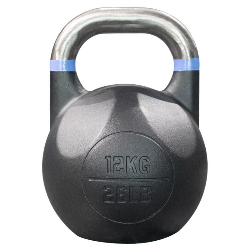 OEM ODM Black casting iron Kettlebell with high quality for weightlifting competition powder coated kettlebell