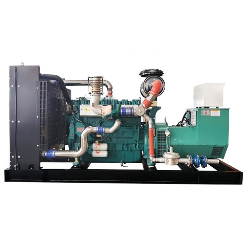 Good Quality High-Power 300Kw Silent Gasoline LPG Natural Gas Generator 375Kva Water-Cooled Gas Generator Set