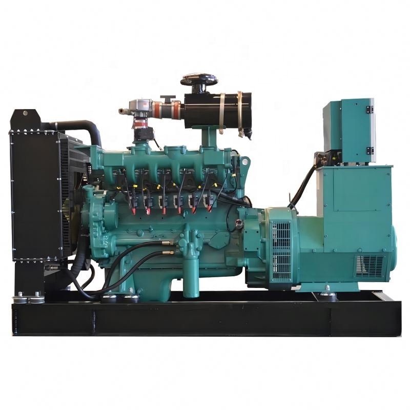 Good Quality High-Power 300Kw Silent Gasoline LPG Natural Gas Generator 375Kva Water-Cooled Gas Generator Set