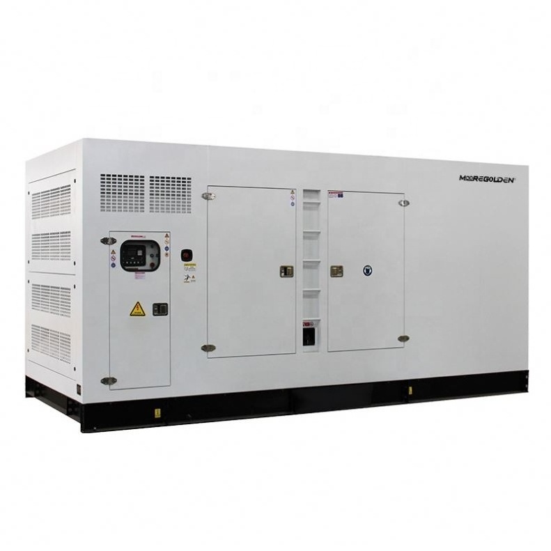 Silent Canopy Cummins NTA855-G2A Electronic Alternator 300kw Silent Diesel Generator 375kva Backup Power