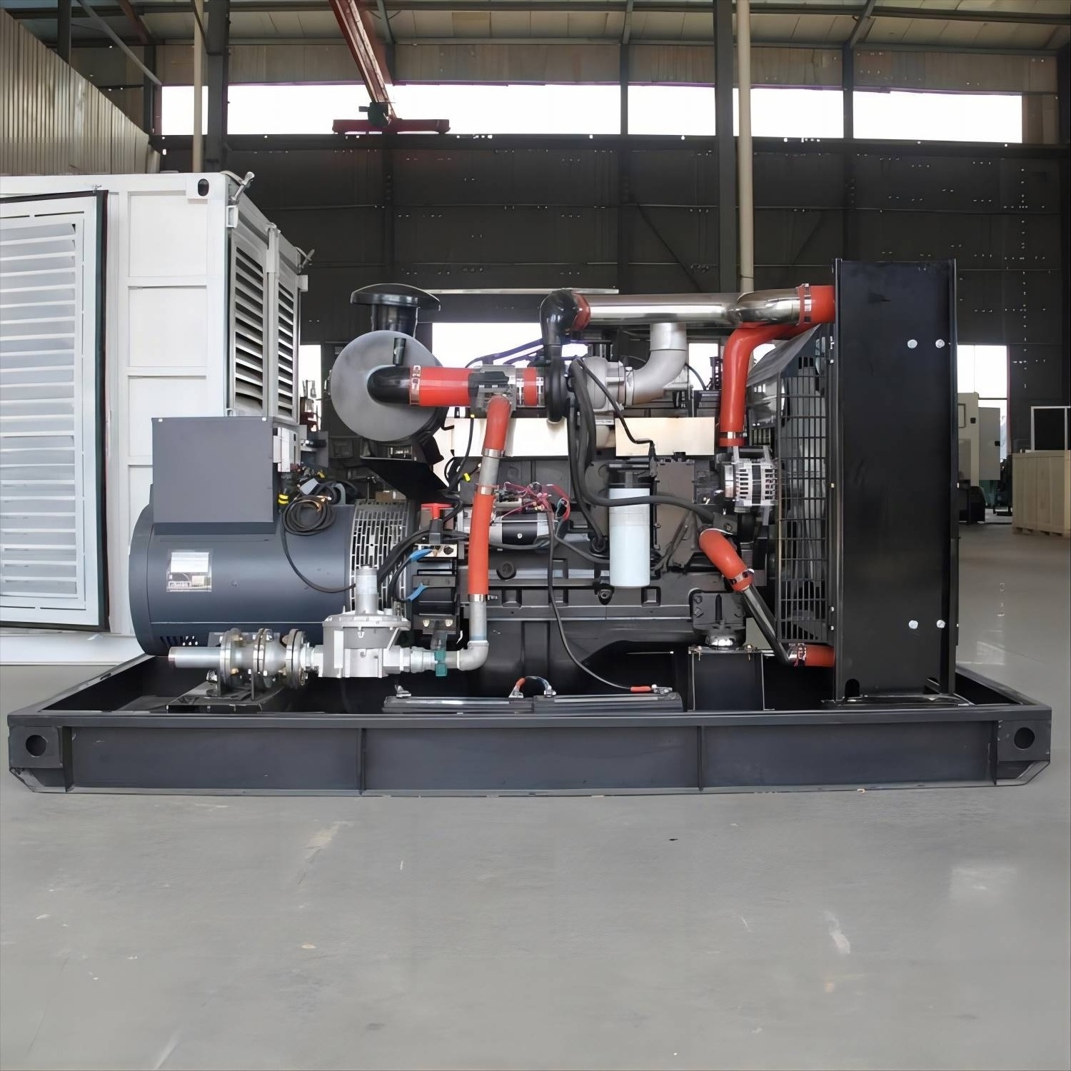 Silent CE approved 30 kw wood gas generator gasifier price