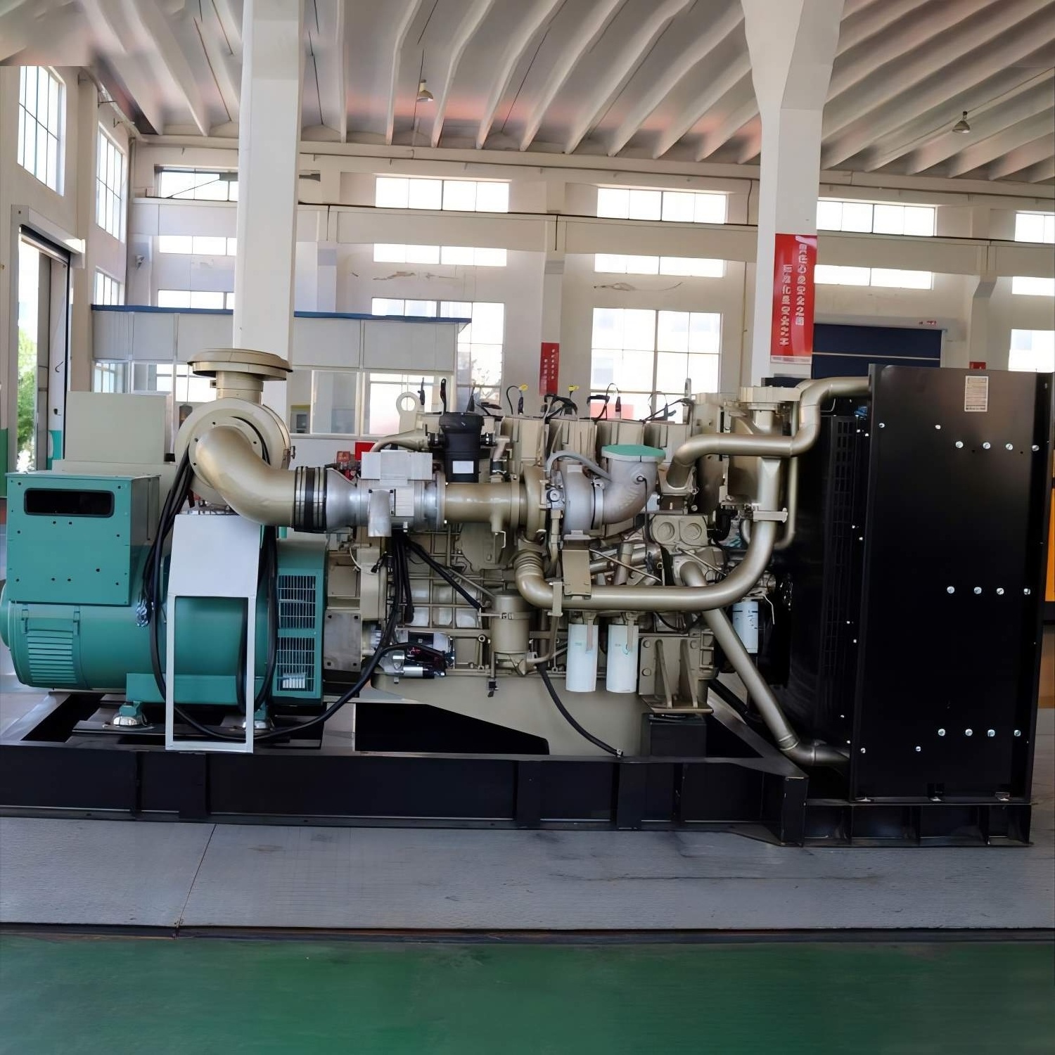 CE approved 50 kw generator biomass gasifier to power