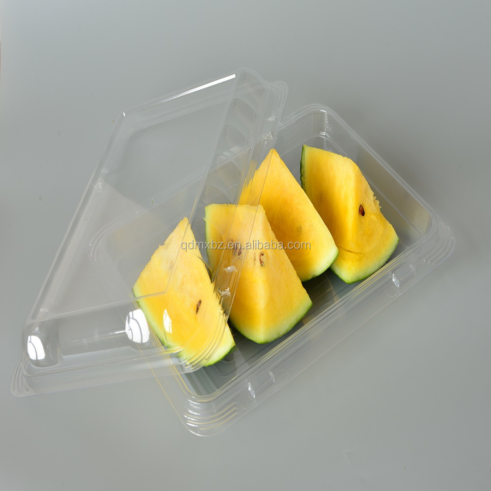 Popular Square Plastic fruit packing punnet for strawberry