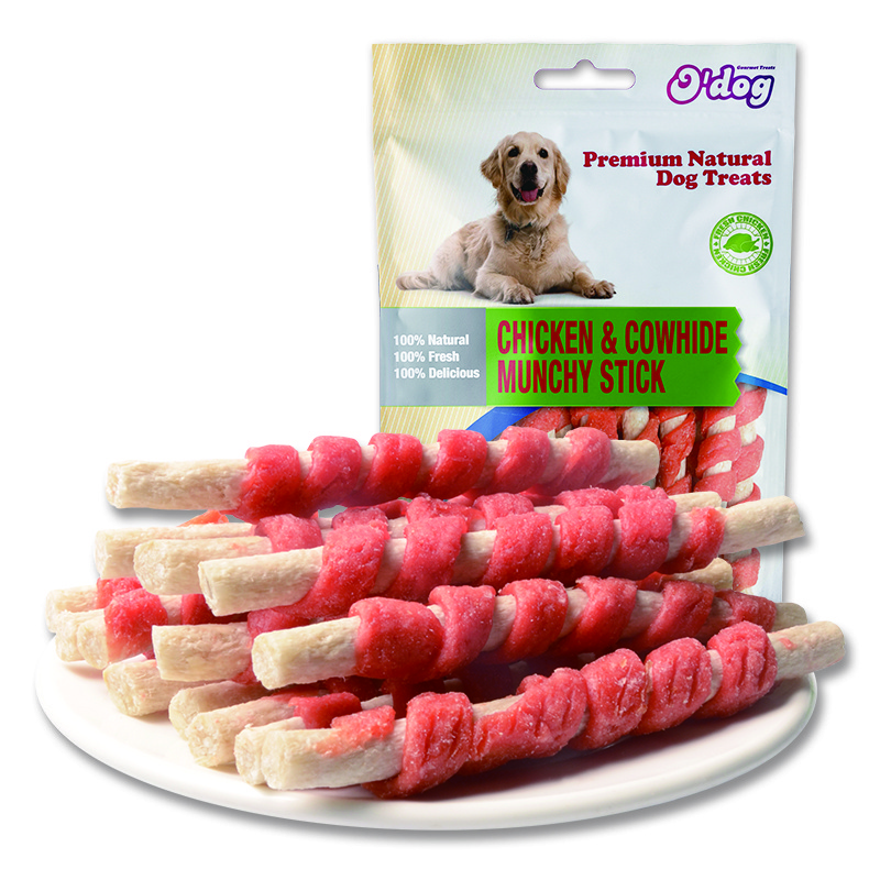 Factory Wholesale beef chicken duck Sticks biscuit rawhide pet food royal cat chew health treats dog bones dog food snacks