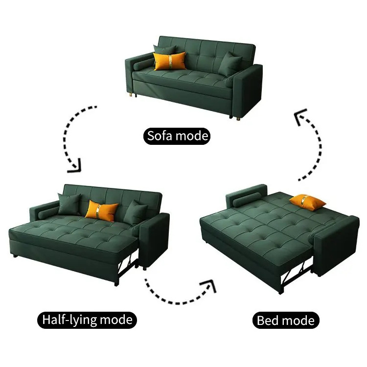 Cheap Modern Sofa Cama l Shape 3 Seater Fabric Seat Fabric Foldable Sofa Bed Corner Furniture Sofa Sleeper