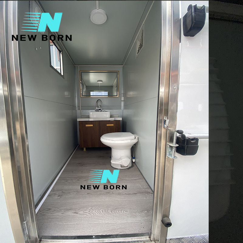 Legal Registration Australian Standard Bathroom Shower Portable Public Mobile Indoor Toilet