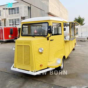 Newborn pink citroen food trailer mobile food truck houston food trucks