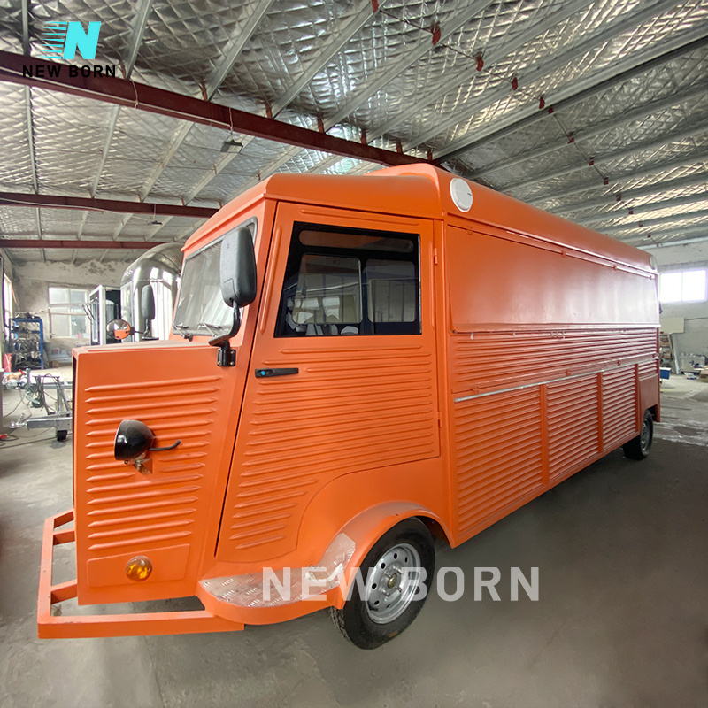 Newborn pink citroen food trailer mobile food truck houston food trucks