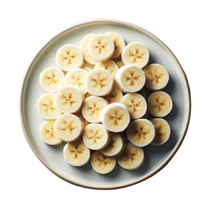 Natural Sweetness Healthy frozen banana for Baking and Smoothies IQF banana Frozen fruits