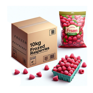 Premium Fresh Picked Flavor Frozen Raspberry Natural Frozen Raspberry IQF Fruit for Wholesalers and Importers