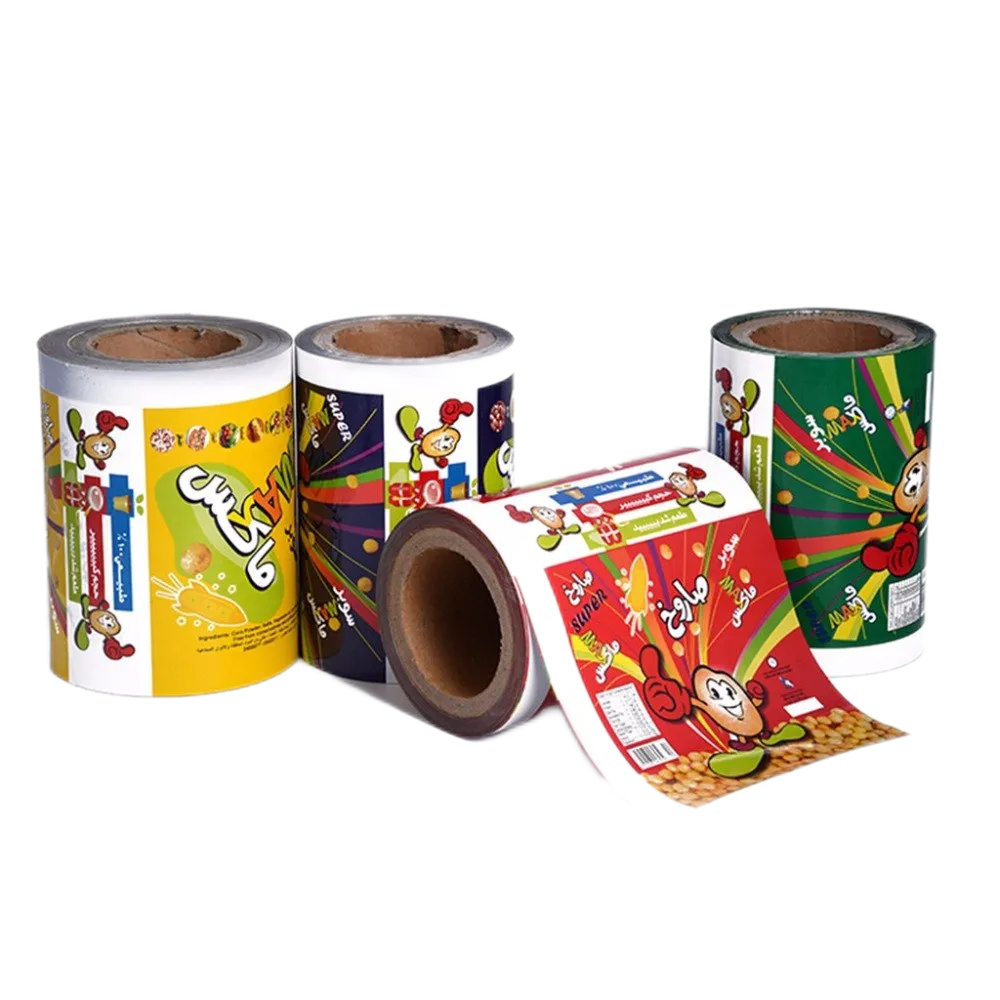 High Quality Products Plastic Food Laminating Flexible Packaging Sachet Roll Film