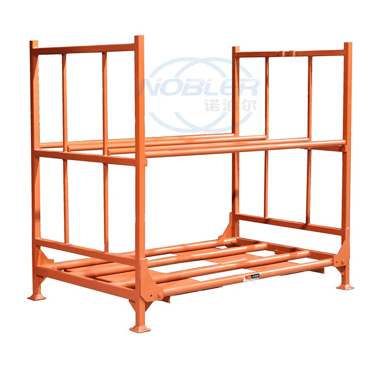 Low Price Wholesale Great Quality Stacking Container Display Portable Fabric Roll Textile Tire Rack