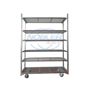 Danish Trolley Shelves Display Flower Trolley Greenhouse Flower Nursery Rack Danish Trolleys