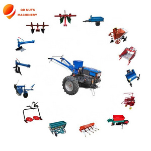 Reliable performance 2 wheel walk-behind tractor accessories   plough/ reaper/ rotary tiller/ trailer/seeder etc