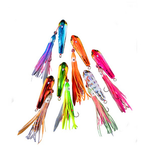 ECOODA Inchiku Hard Baits Metal Jig  lure Sea Artificial Bait Luminous Saltwater Bionic Fishing Lures