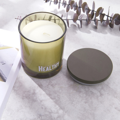 Wholesale Luxury Custom Logo Pillar Aromatherapy Scented Soy Wax Candles in Bulk