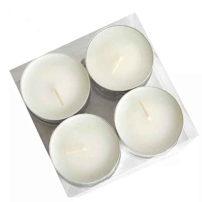 Wholesale Handmade Soy Wax Home Simple Smokeless Colorful Tealight Candle Paraffin Wax Candle