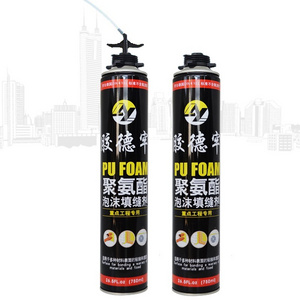 Best-selling 750ml High Density Expanded Polyurethane Foam Spray For Bonding Door/windows Weatherproof Sealant